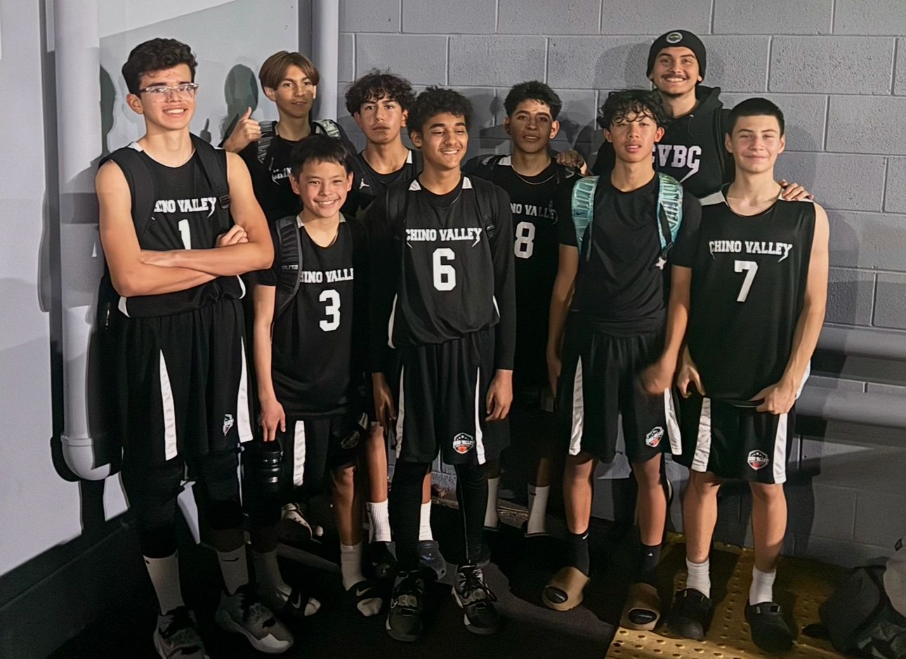 CVBC players at a basketball event