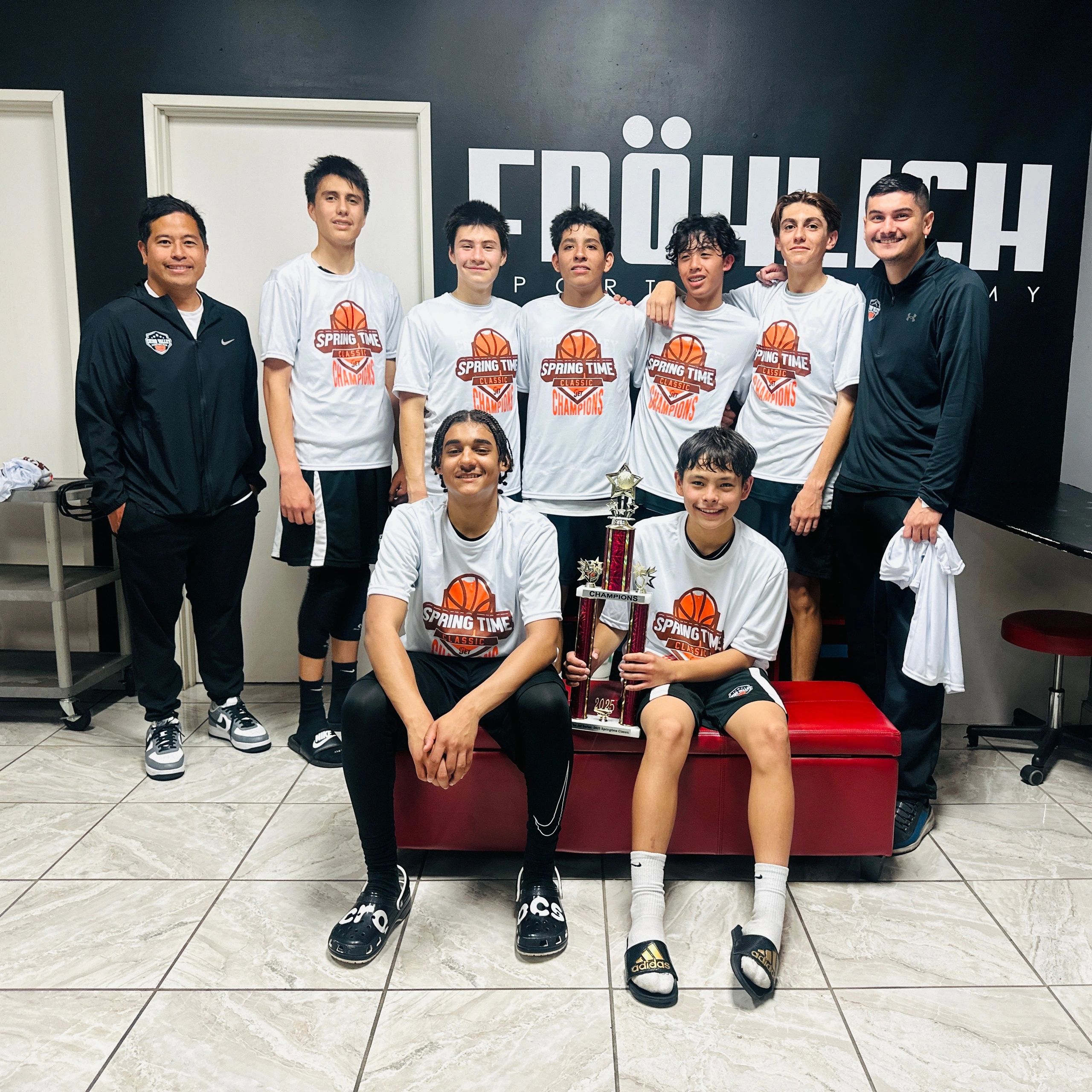 Chino Valley Basketball Club players and coaches