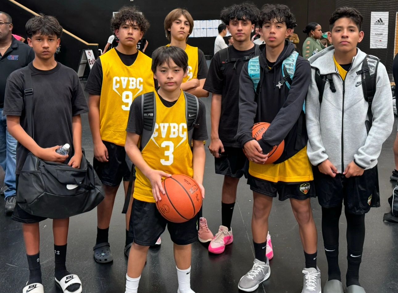 CVBC basketball team group photo